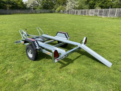 Erde CH451 Double Motor Bike Trailer