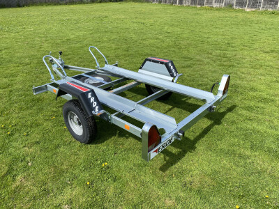 Erde CH451 Double Motor Bike Trailer