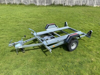 Erde CH451 Double Motor Bike Trailer