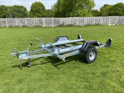 Erde CH451 Double Motor Bike Trailer