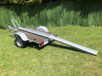   Mono-Pro Single Motorcycle / Motorbike / Scooter Hire Trailer