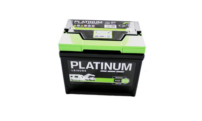 Platinum Leisure 75 Amp Caravan Leisure Battery