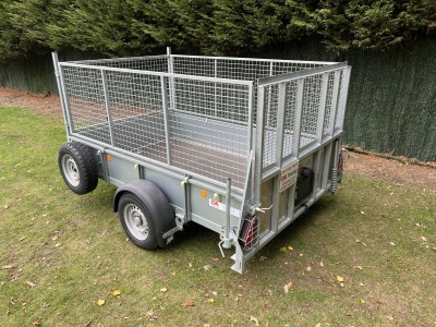 Ifor Williams GD85G Trailer for Hire - Rear View