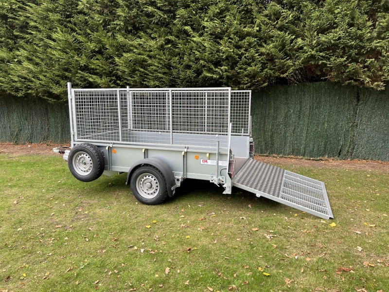 Ifor Williams GD85G Trailer for Hire - Loading Ramp from the side