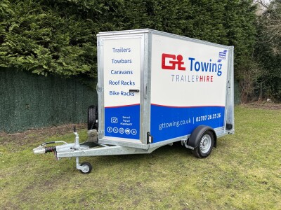 Ifor Williams BV85G Single Axle Enclosed Trailer Hire