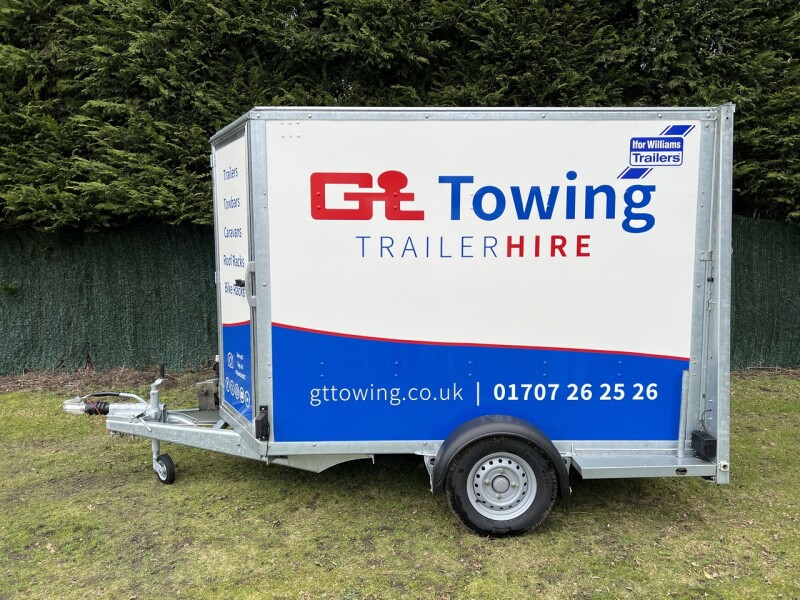 Ifor Williams BV85G Single Axle Enclosed Trailer Hire