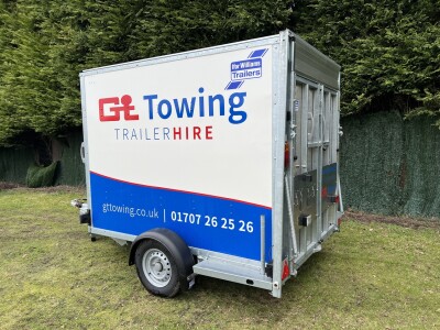 Ifor Williams BV85G Single Axle Enclosed Trailer Hire