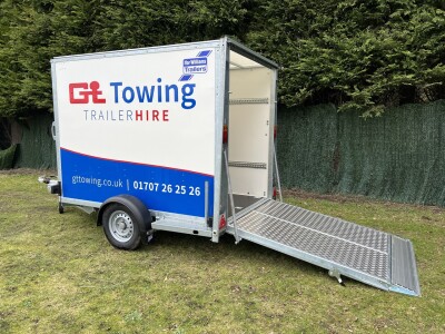 Ifor Williams BV85G Single Axle Enclosed Trailer Hire
