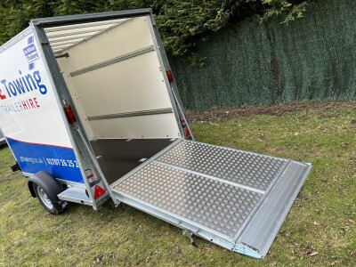 Ifor Williams BV85G Single Axle Enclosed Trailer Hire