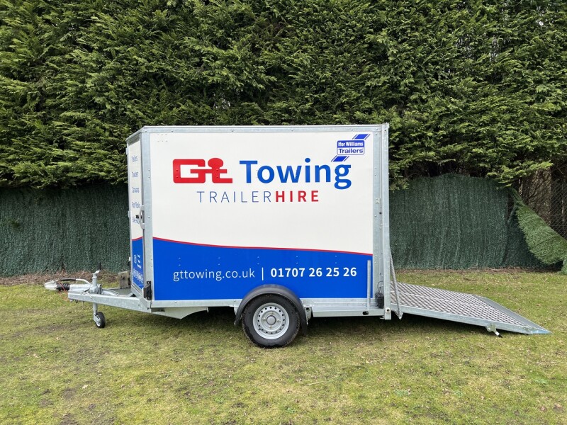 Ifor Williams BV85G Single Axle Enclosed Trailer Hire