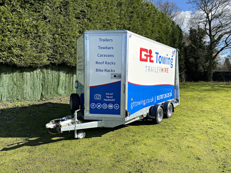 Ifor Williams BV126 Twin Axle Enclosed Trailer