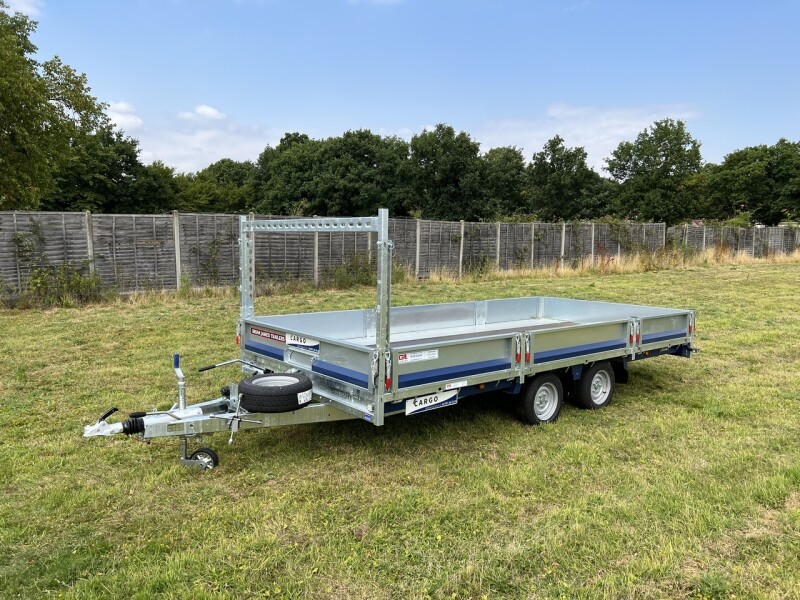 Brian James Cargo Connect 4.5m x 2.13m Tiltbed Flat Bed Trailer Hire (Cargo)