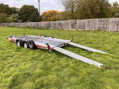 Brian James 5.0m x 2.0m Car Trailer Hire (CT6)