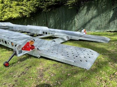 Large Ifor Williams CT177 Tilt Bed Commercial / 4x4 Car Trailer 5.0m x 2.20m / 16ft 5