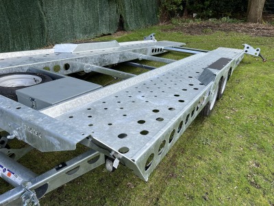 Large Ifor Williams CT177 Tilt Bed Commercial / 4x4 Car Trailer 5.0m x 2.20m / 16ft 5