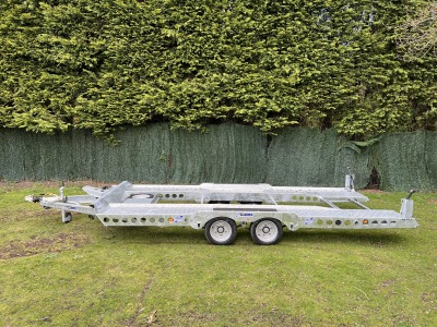 Large Ifor Williams CT177 Tilt Bed Commercial / 4x4 Car Trailer 5.0m x 2.20m / 16ft 5
