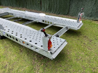 Large Ifor Williams CT177 Tilt Bed Commercial / 4x4 Car Trailer 5.0m x 2.20m / 16ft 5