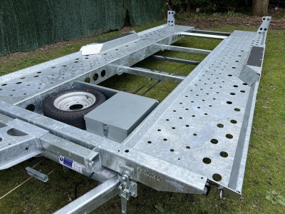 Large Ifor Williams CT177 Tilt Bed Commercial / 4x4 Car Trailer 5.0m x 2.20m / 16ft 5