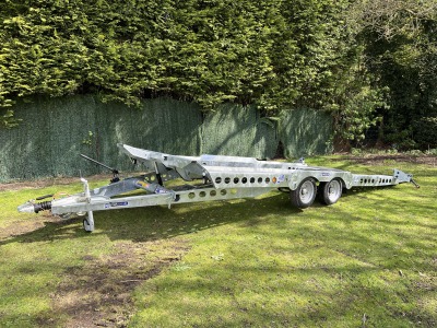 Large Ifor Williams CT177 Tilt Bed Commercial / 4x4 Car Trailer 5.0m x 2.20m / 16ft 5