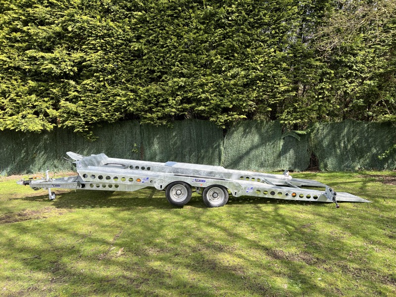 Large Ifor Williams CT177 Tilt Bed Commercial / 4x4 Car Trailer 5.0m x 2.20m / 16ft 5
