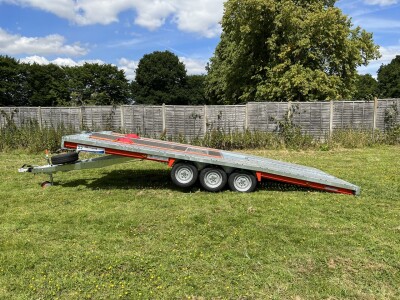 Brian James 5.5m x 2.22m Car Trailer Hire