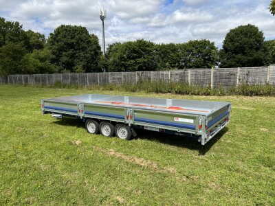 Brian James 5.5m x 2.02m Tilt Bed Cargo Connect Car Trailer Hire & Goods Trailer Hire (CT15)