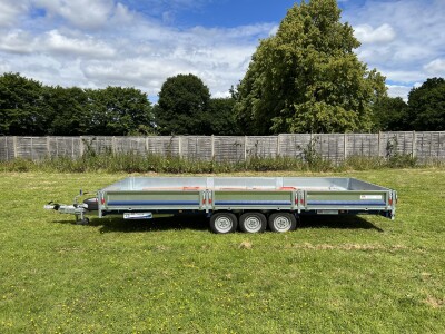 Brian James 5.5m x 2.02m Tilt Bed Cargo Connect Car Trailer Hire & Goods Trailer Hire (CT15)