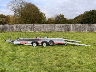 Brian James 5.0m x 2.0m Car Trailer Hire (CT9)