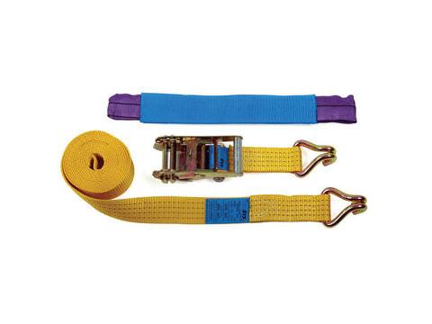 Car Trailer Transporter Ratchet Strap Assembly