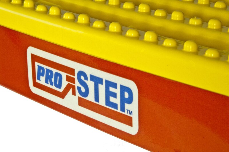 Full Width Tow-Trust Towbar Mounted Pro-Step in Yellow