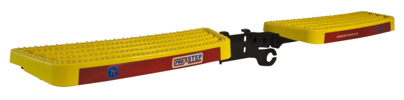 Full Width Tow-Trust Towbar Mounted Pro-Step in Yellow