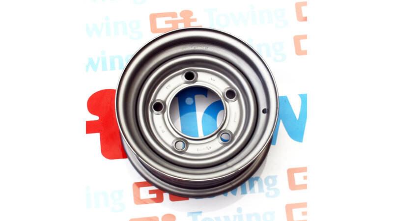 12" Trailer Rim with a 5 Stud & 6.5" PCD Pattern ET0 4.5J