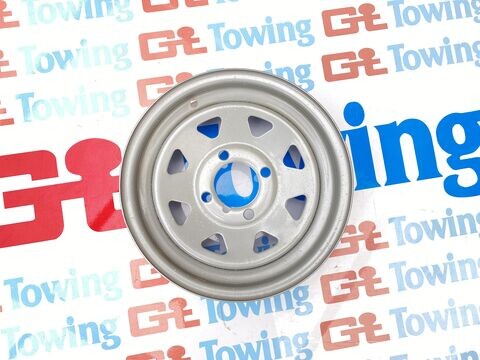 12" Trailer Rim with a 4 Stud & 4" PCD Pattern ET5