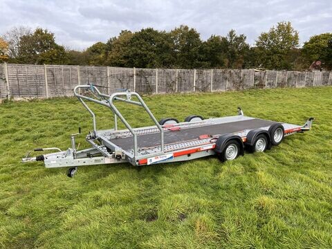 Medium / Large Brian James Car Trailer Hire – 5.0m x 2.0m / 16ft 5" x 6ft 6" – (CT8)