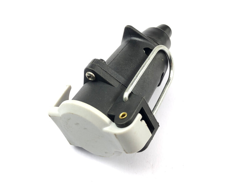 7 Pin 12S Grey Caravan Inline Socket