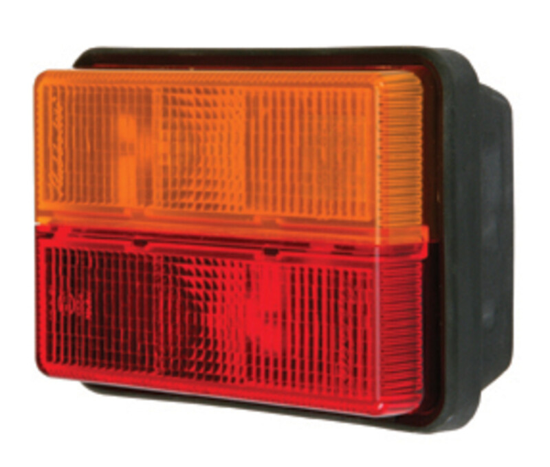 Rubbolite Rear Combination Lamp wired for Left Hand - P06784