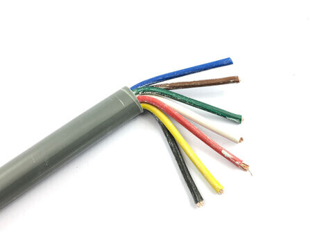 7 Core 12S Grey Towbar / Caravan Cable