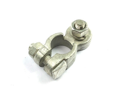 Round Positive Battery Terminal - Stud Fixing