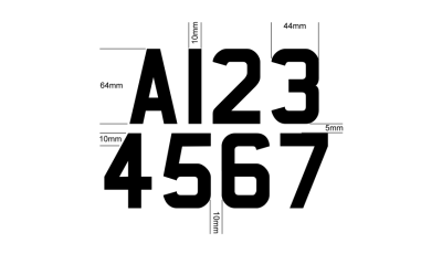 Trailer Registration Plate to take abroad