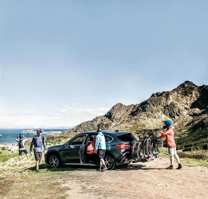 Velospace XT 3 Bike carrier on the back of my vehicle