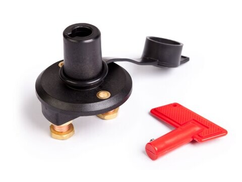 Ifor Williams Battery Isolator Tipper Trailer Switch & Red Key - P0670