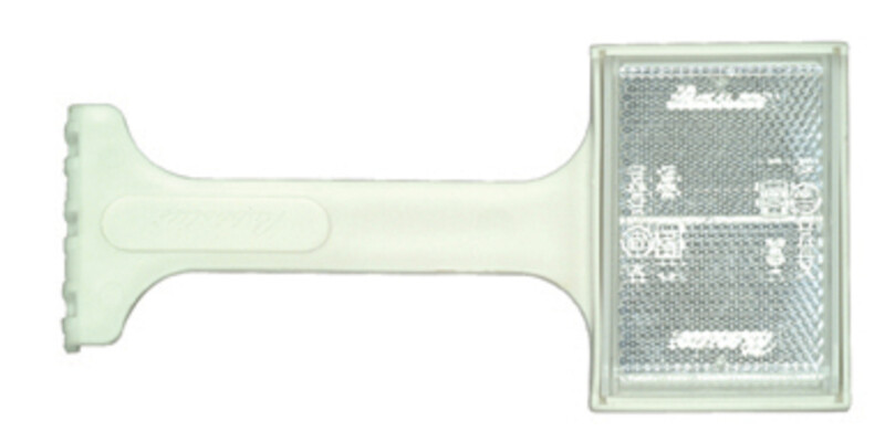 Ifor Williams White Stalk Front Reflector - P0693