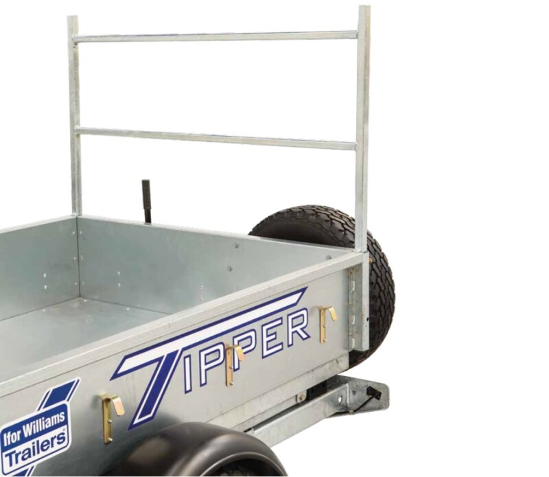 Ifor Williams TT2012 Manual Tipper Trailer Ladder Rack