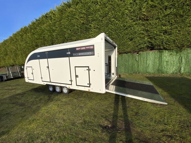   Brian James RT6 386-2030 Race Transporter 6 Enclosed Car Transporter Trailer