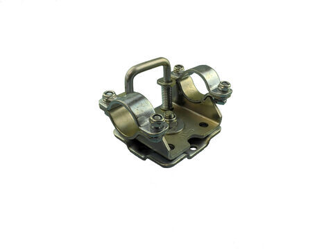 ALKO 48mm Heavy Duty Spring Loaded Swivel Rotating Jockey Wheel Clamp Bracket