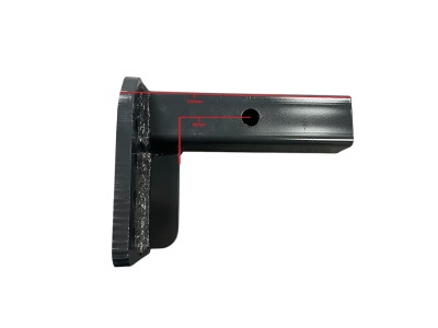 2 Inch Towbar Box Receiver Towball American Hitch Face Plate Dimensions