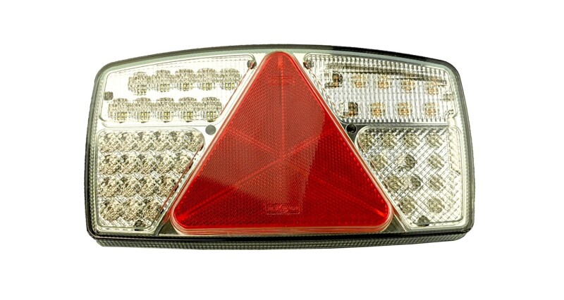 Maypole Left Hand 12-24v LED 6 Function Combination Trailer Light - MP8603BL