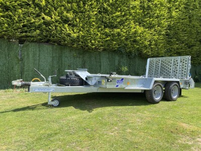 Ifor Williams GH126 Beavertail Plant Trailer with Ramp