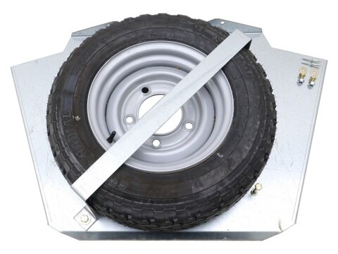 Ifor Williams GH126 Spare Wheel & Bracket - KX353364