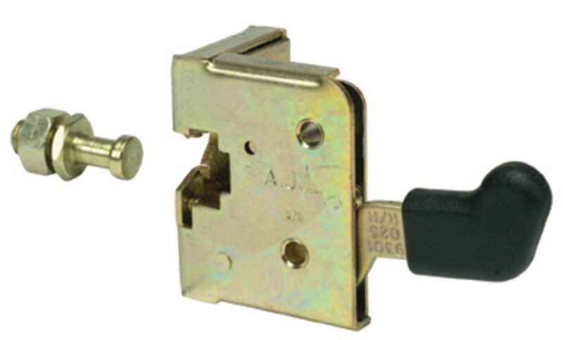 Ifor Williams BV Push Button Front Door Inner Latch - P1059